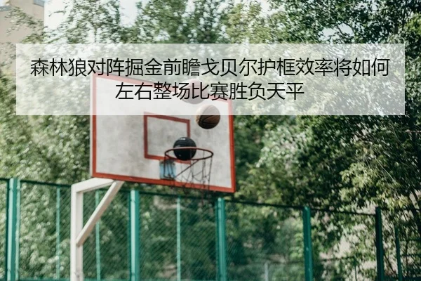 森林狼对阵掘金前瞻戈贝尔护框效率将如何左右整场比赛胜负天平